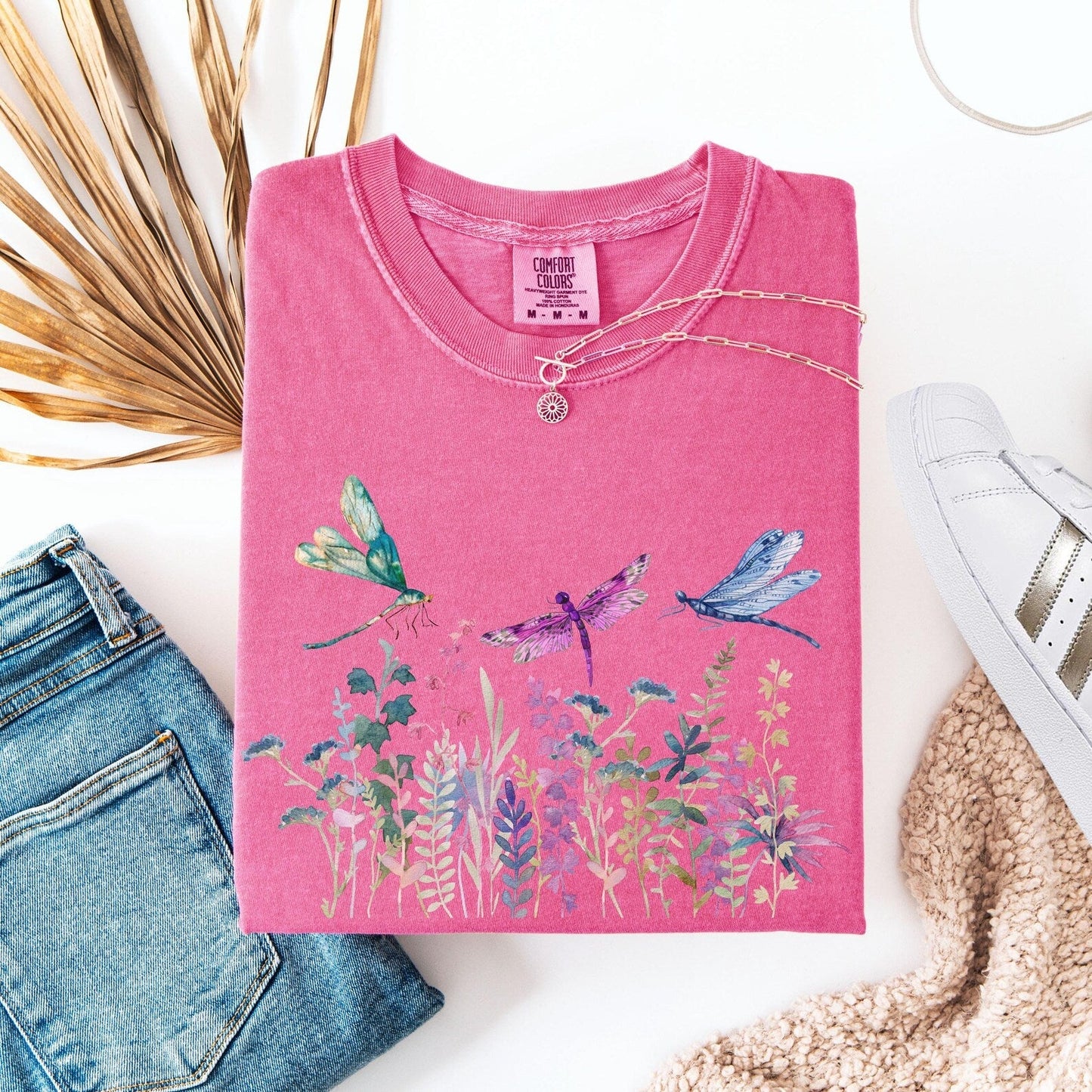 Dragonfly Garden T-Shirt - Fairy Dust Tee Shop