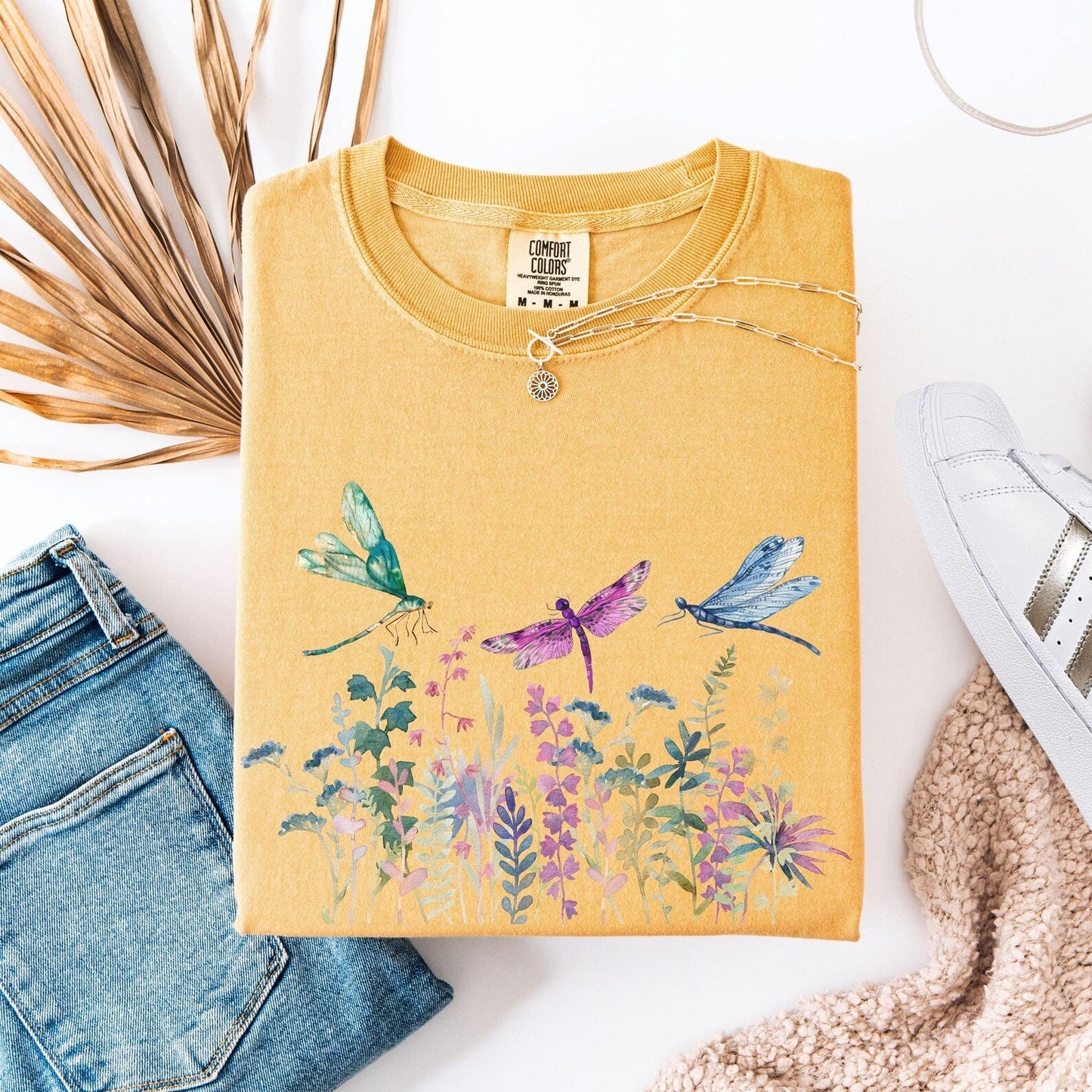 Dragonfly Garden T-Shirt - Fairy Dust Tee Shop