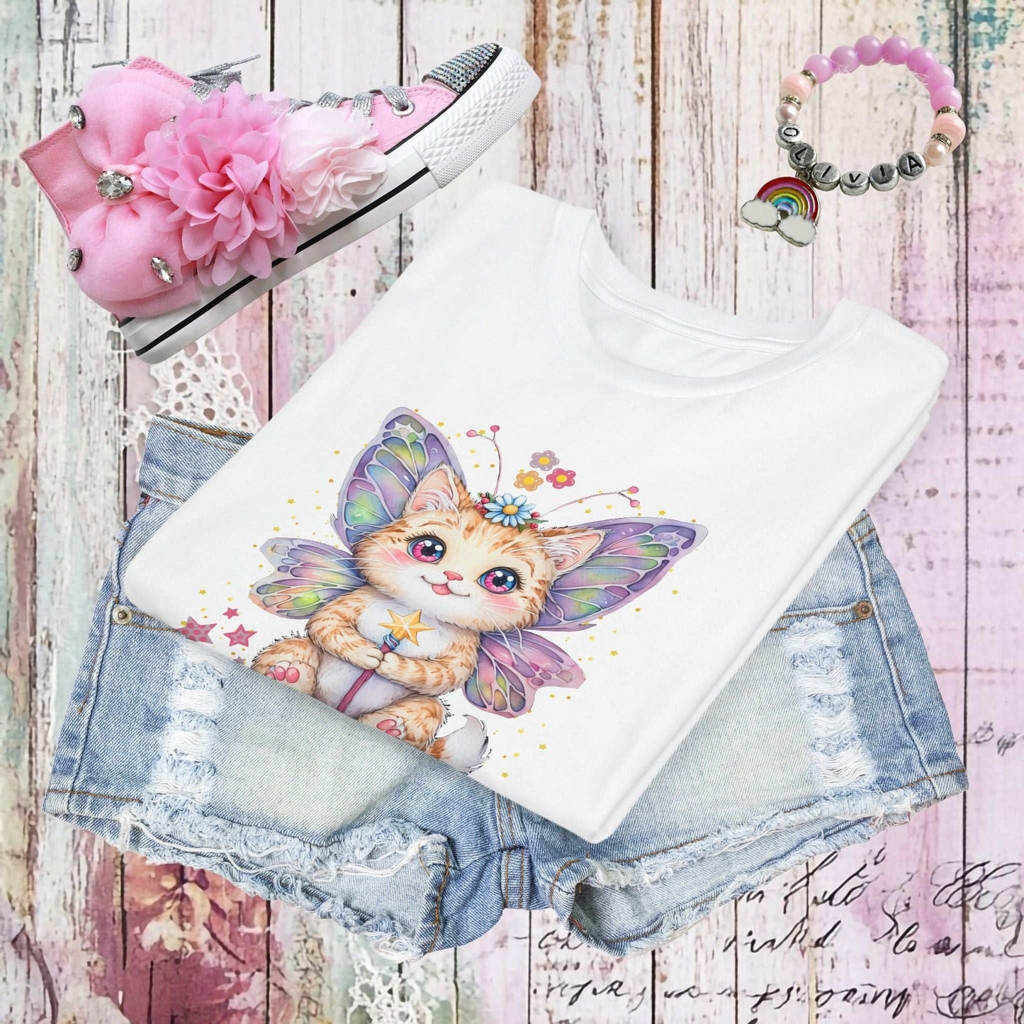 Fairy Cat T-Shirt - Kids clothes