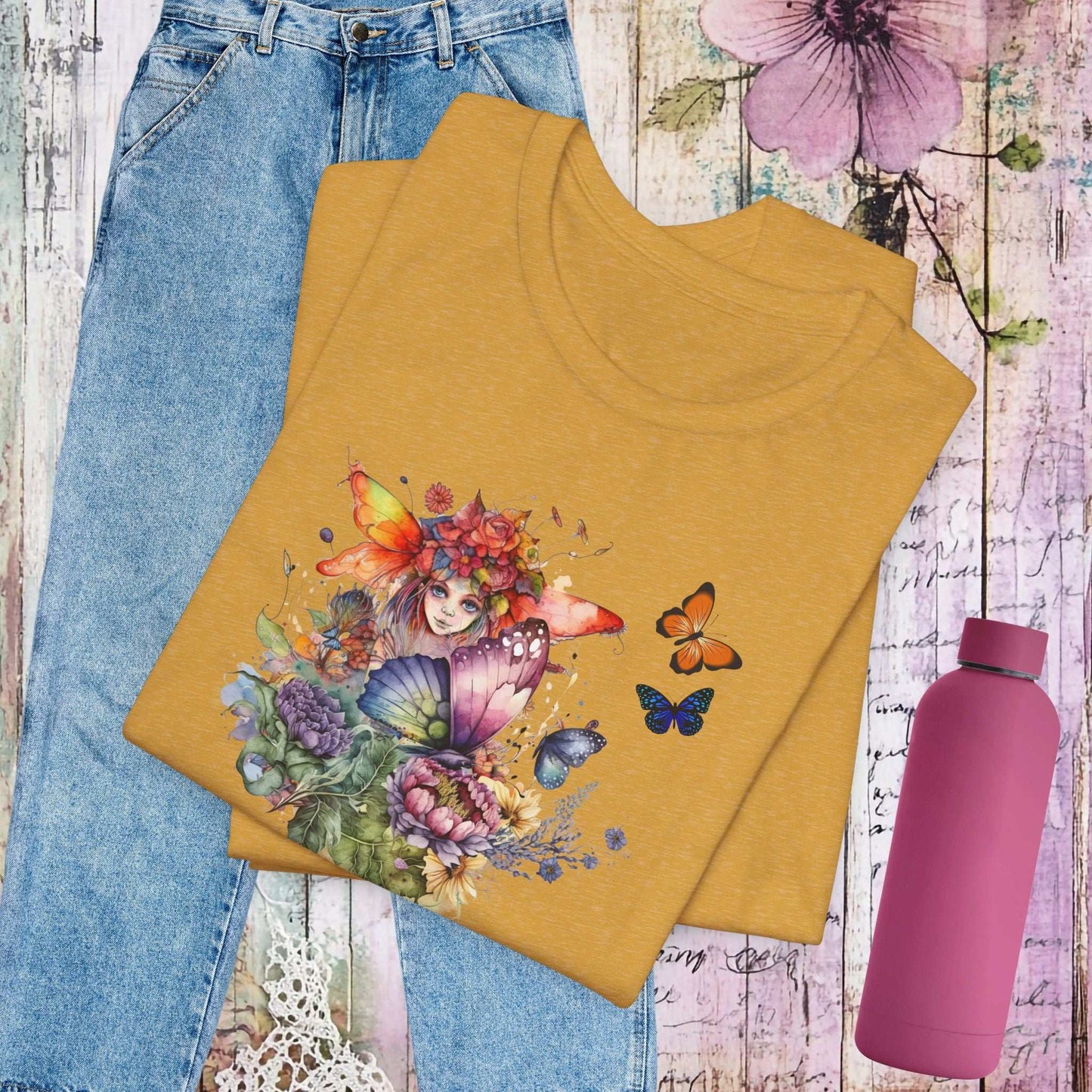 Garden Blooming Fairy T-shirt - Fairy Dust Tee Shop