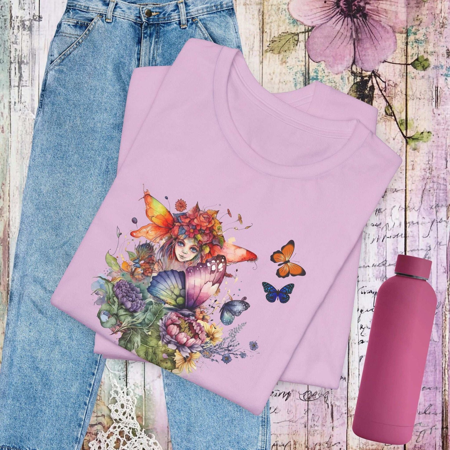 Garden Blooming Fairy T-shirt - Fairy Dust Tee Shop