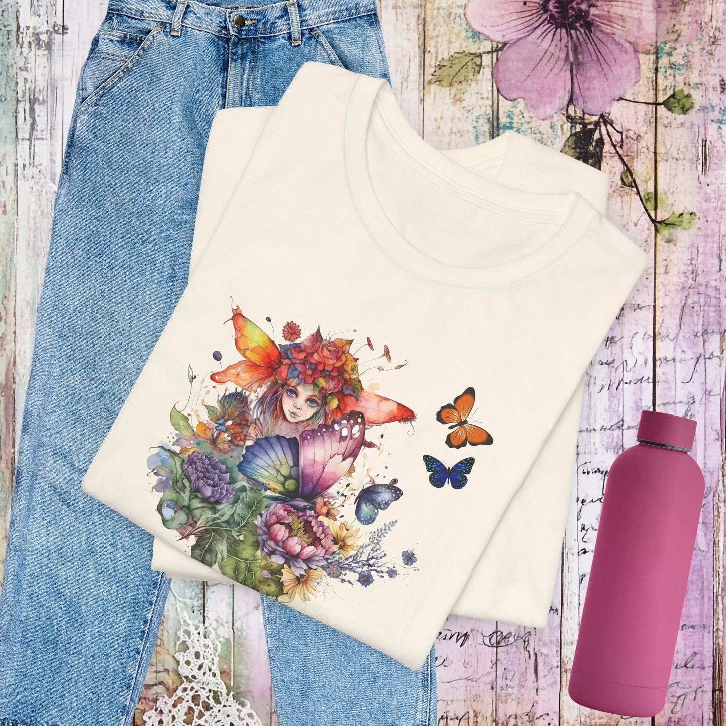 Garden Blooming Fairy T-shirt - Fairy Dust Tee Shop