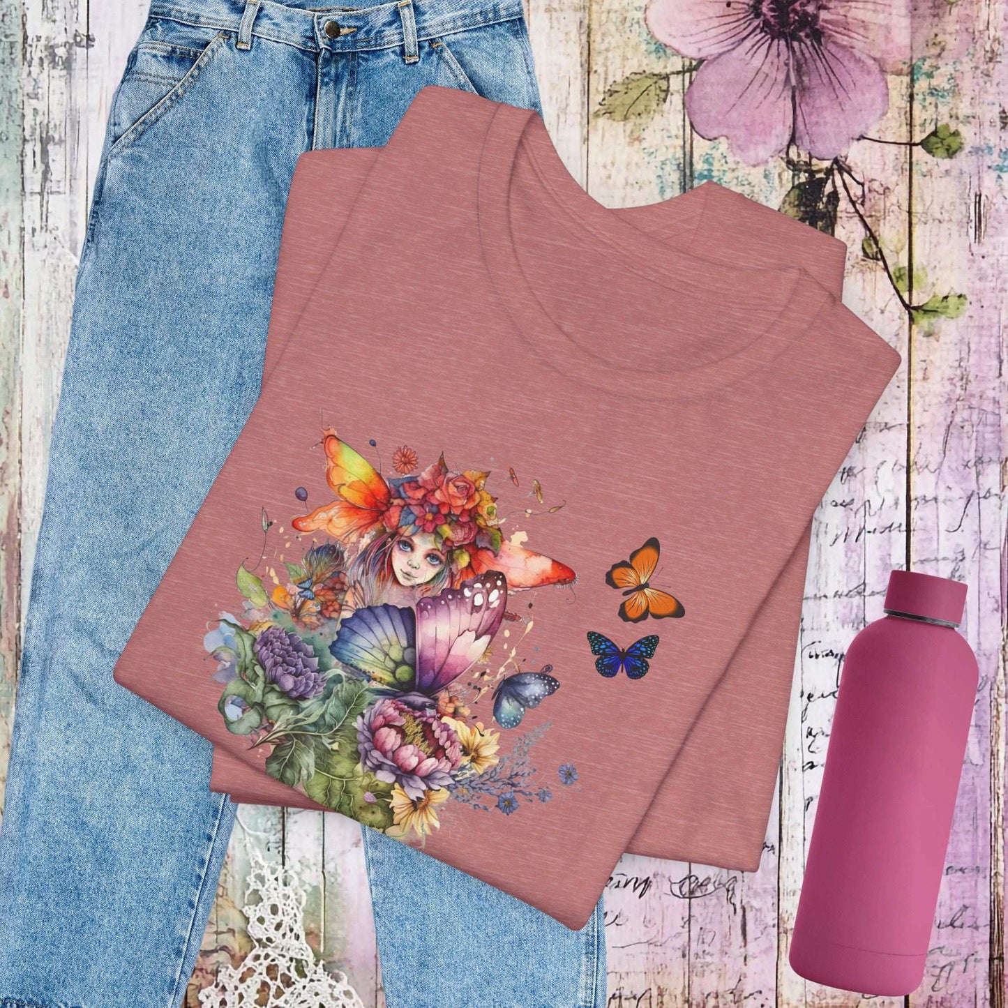 Garden Blooming Fairy T-shirt - Fairy Dust Tee Shop