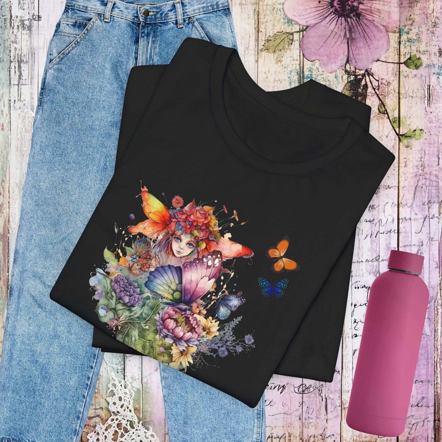 Garden Blooming Fairy T-shirt - Fairy Dust Tee Shop