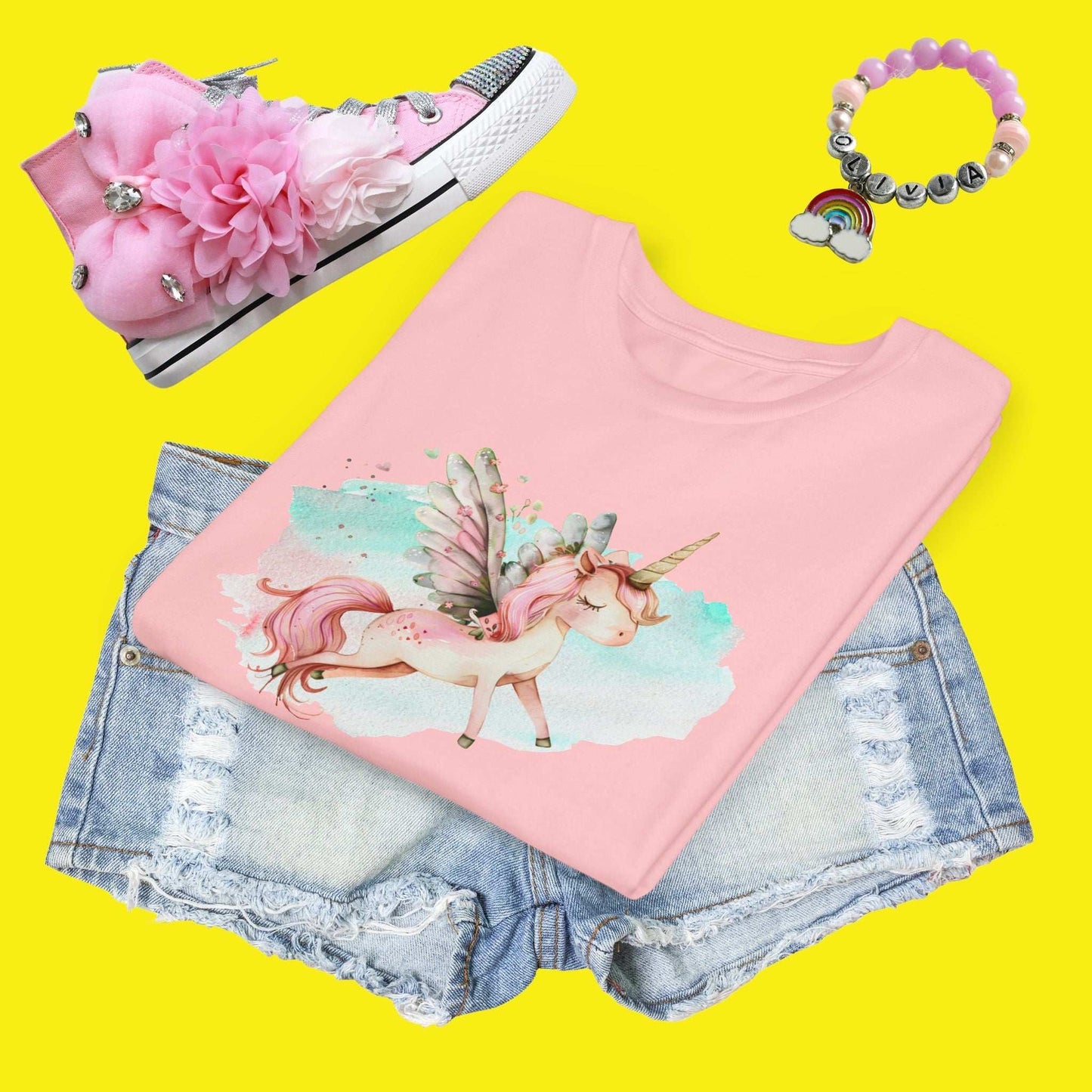 Magical Unicorn Youth T-shirt - Fairy Dust Tee Shop