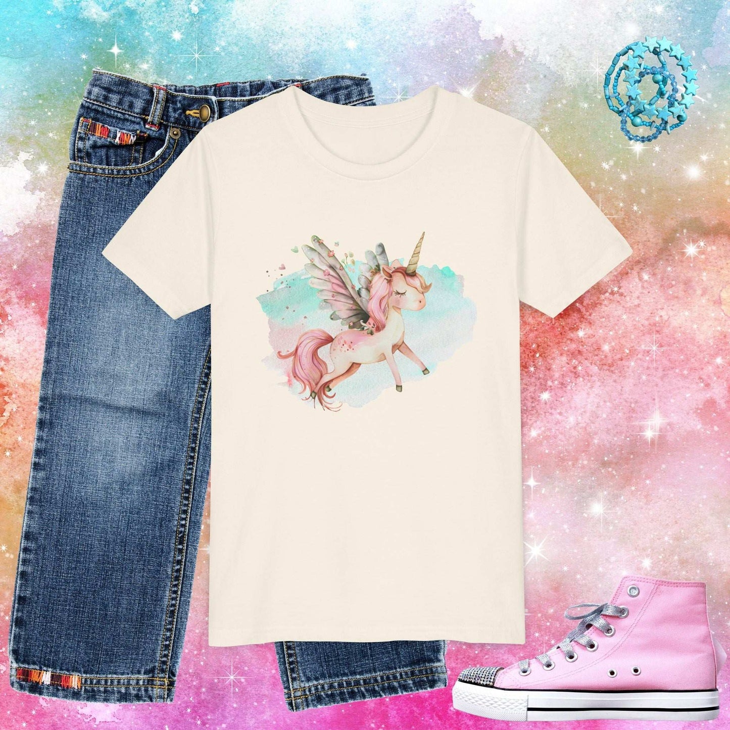 Magical Unicorn Youth T-shirt - Fairy Dust Tee Shop