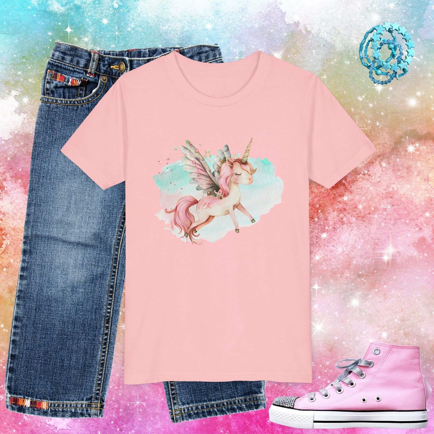 Magical Unicorn Youth T-shirt - Fairy Dust Tee Shop