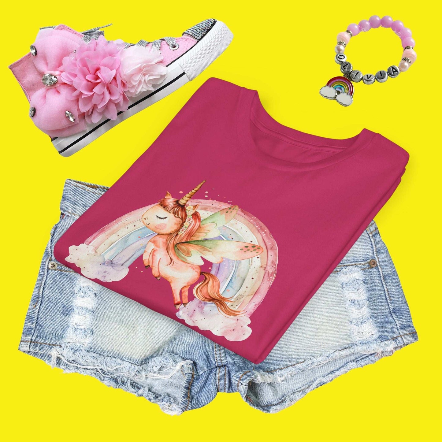 Magical Unicorn Youth Tee - Fairy Dust Tee Shop