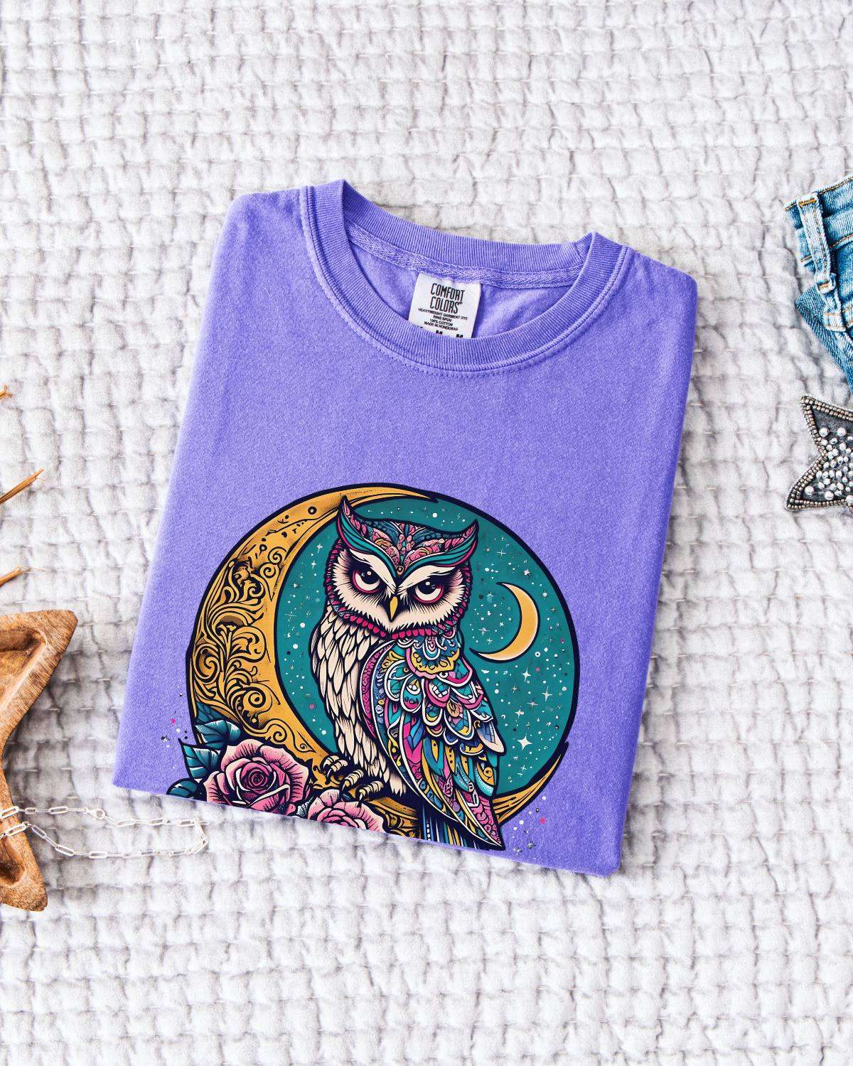 Mystical Owl T-Shirt - T-Shirt