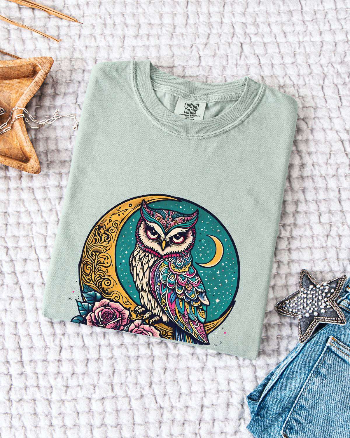 Mystical Owl T-Shirt - T-Shirt