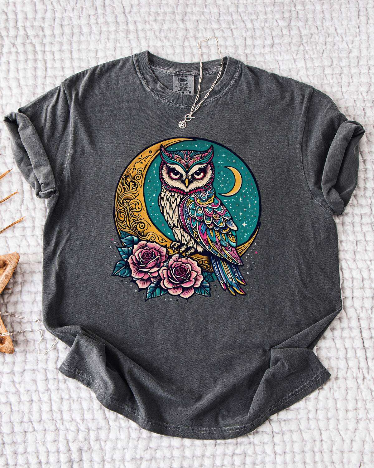 Mystical Owl T-Shirt - T-Shirt
