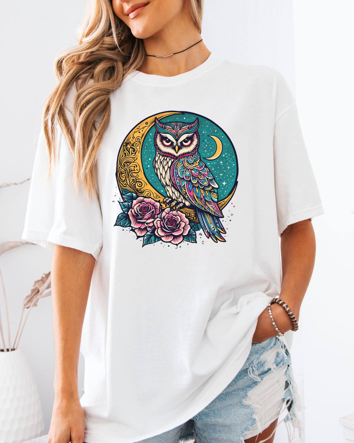 Mystical Owl T-Shirt - T-Shirt