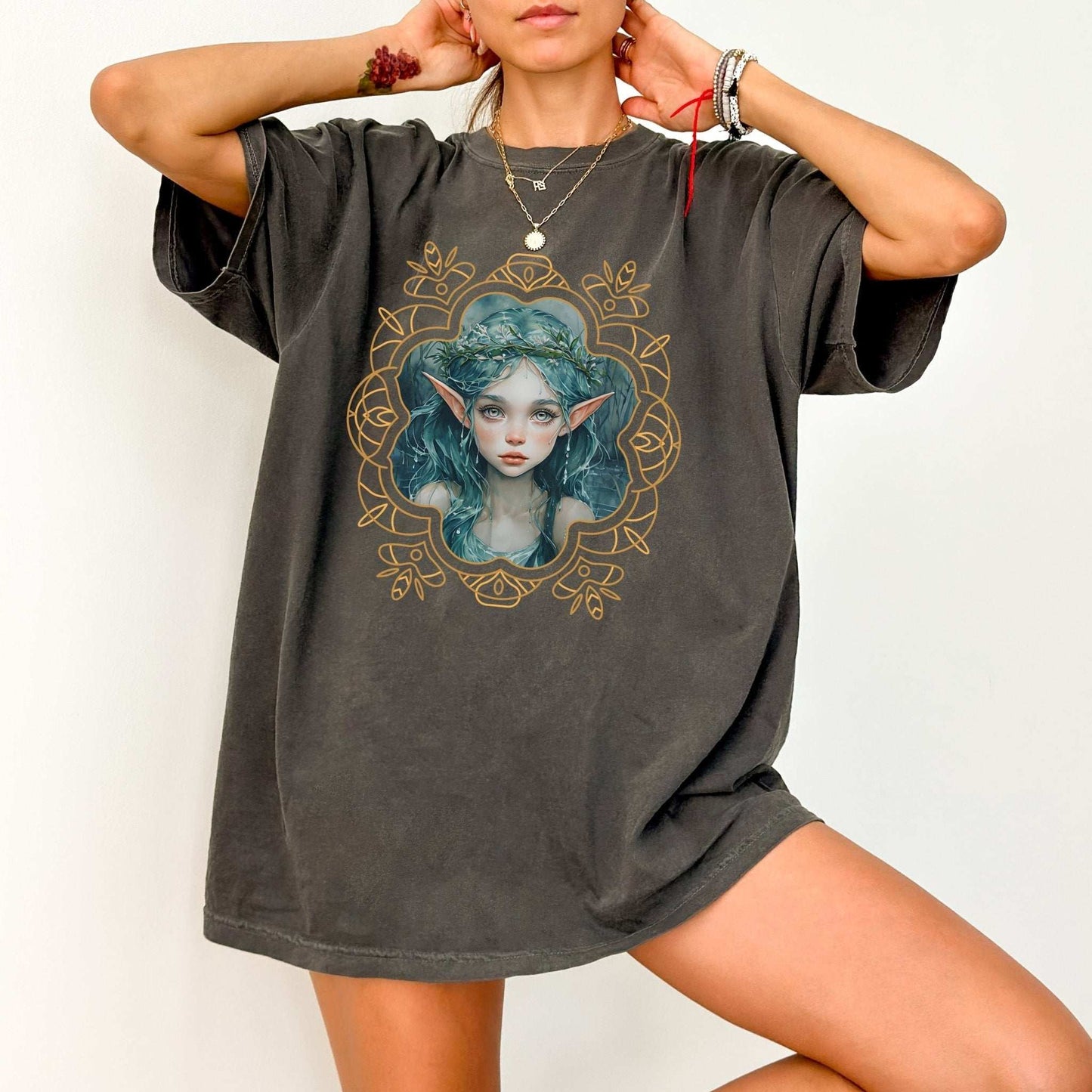 Mystical Water Sprite T-Shirt - Fairy Dust Tee Shop