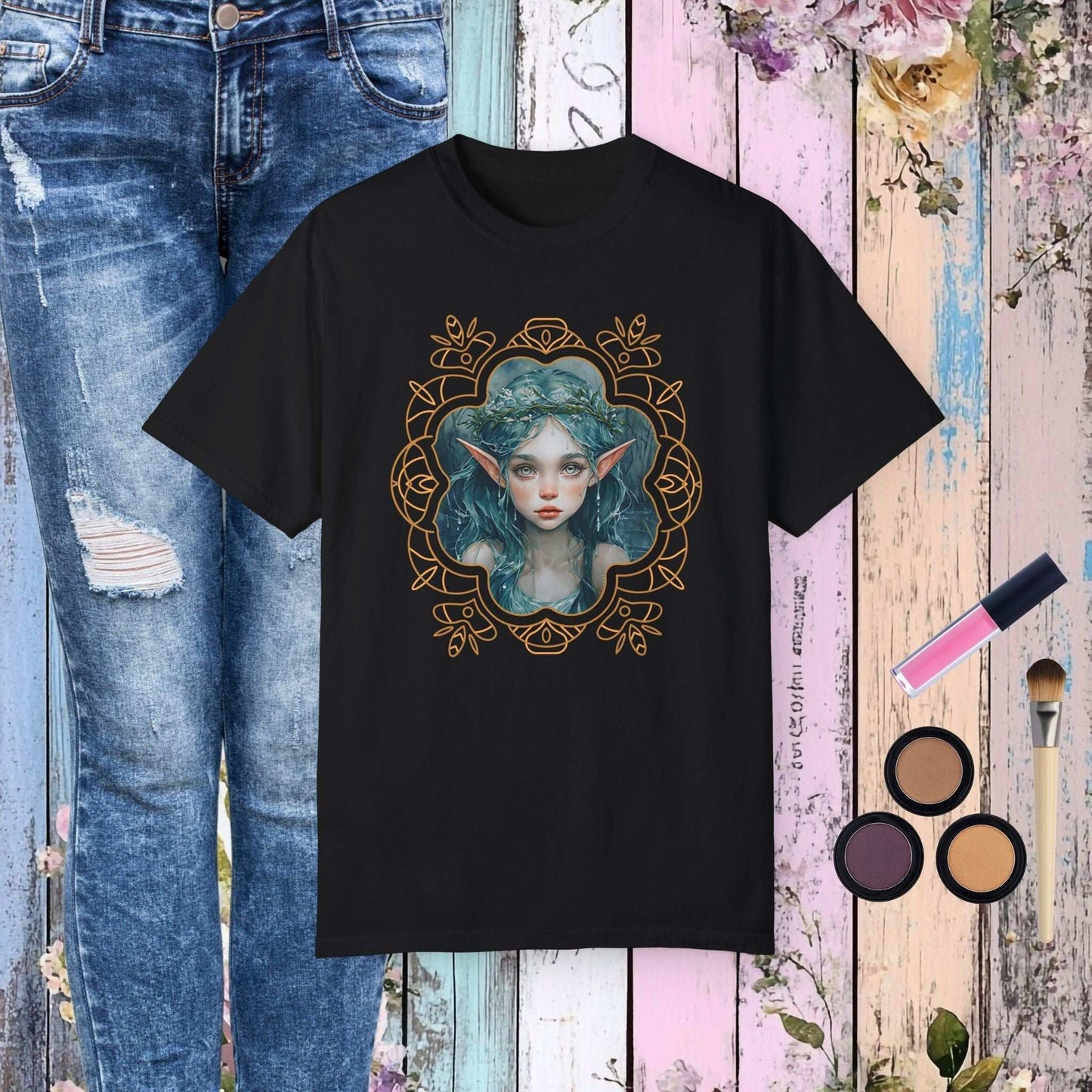 Mystical Water Sprite T-Shirt - Fairy Dust Tee Shop