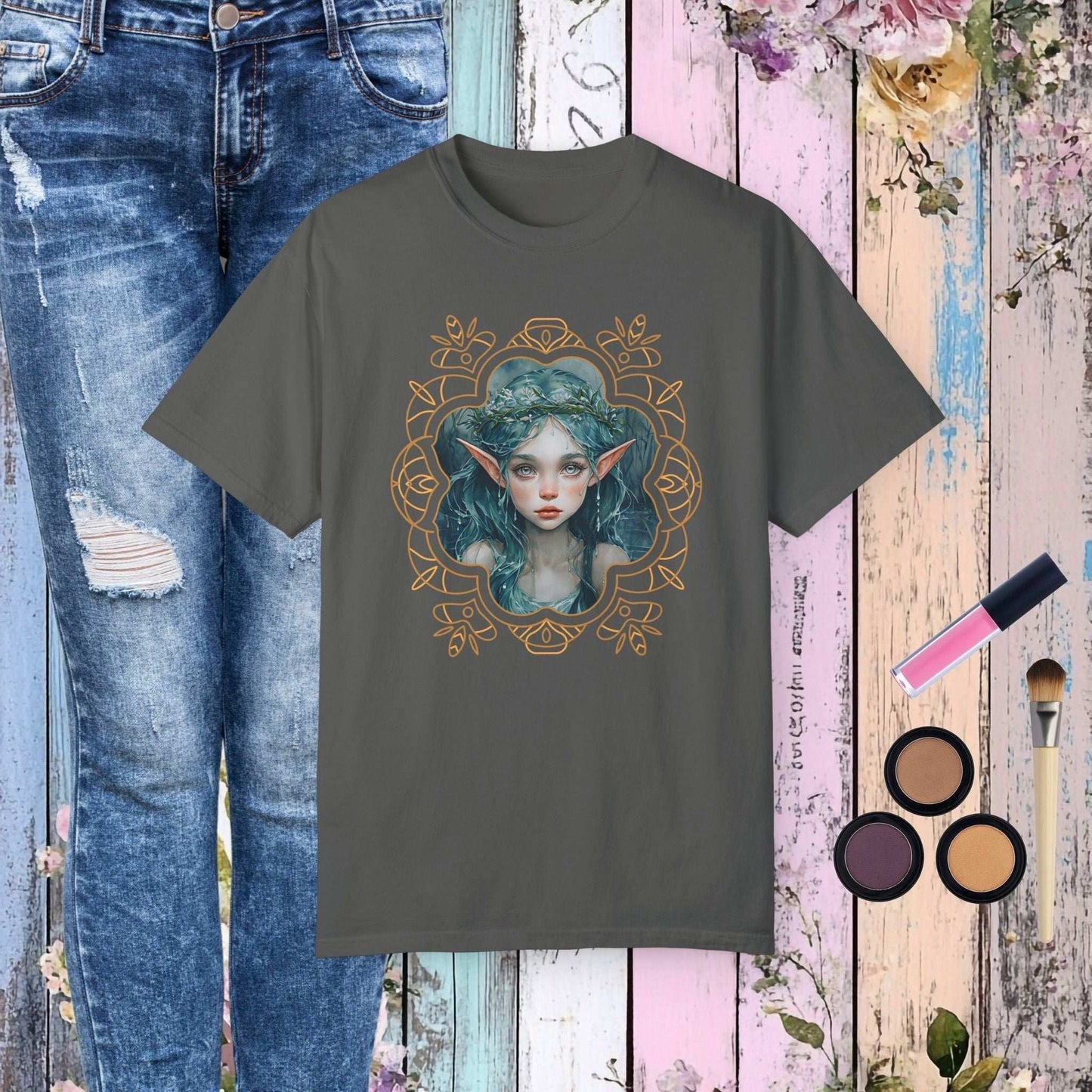Mystical Water Sprite T-Shirt - Fairy Dust Tee Shop