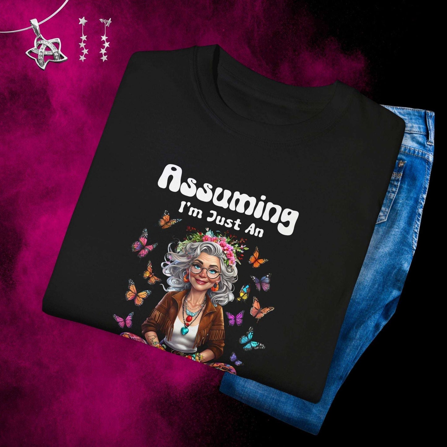 Sarcastic Grandma T-shirt - Fairy Dust Tee Shop