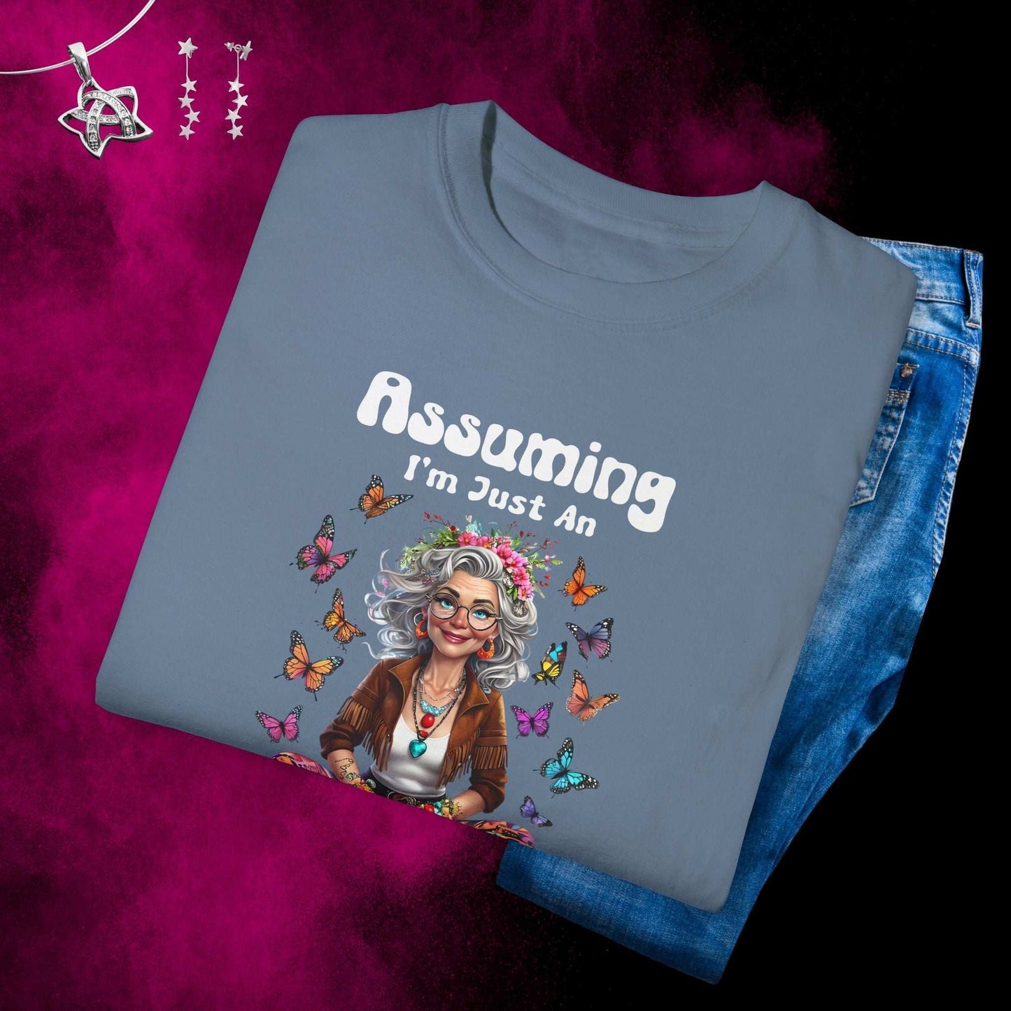 Sarcastic Grandma T-shirt - Fairy Dust Tee Shop