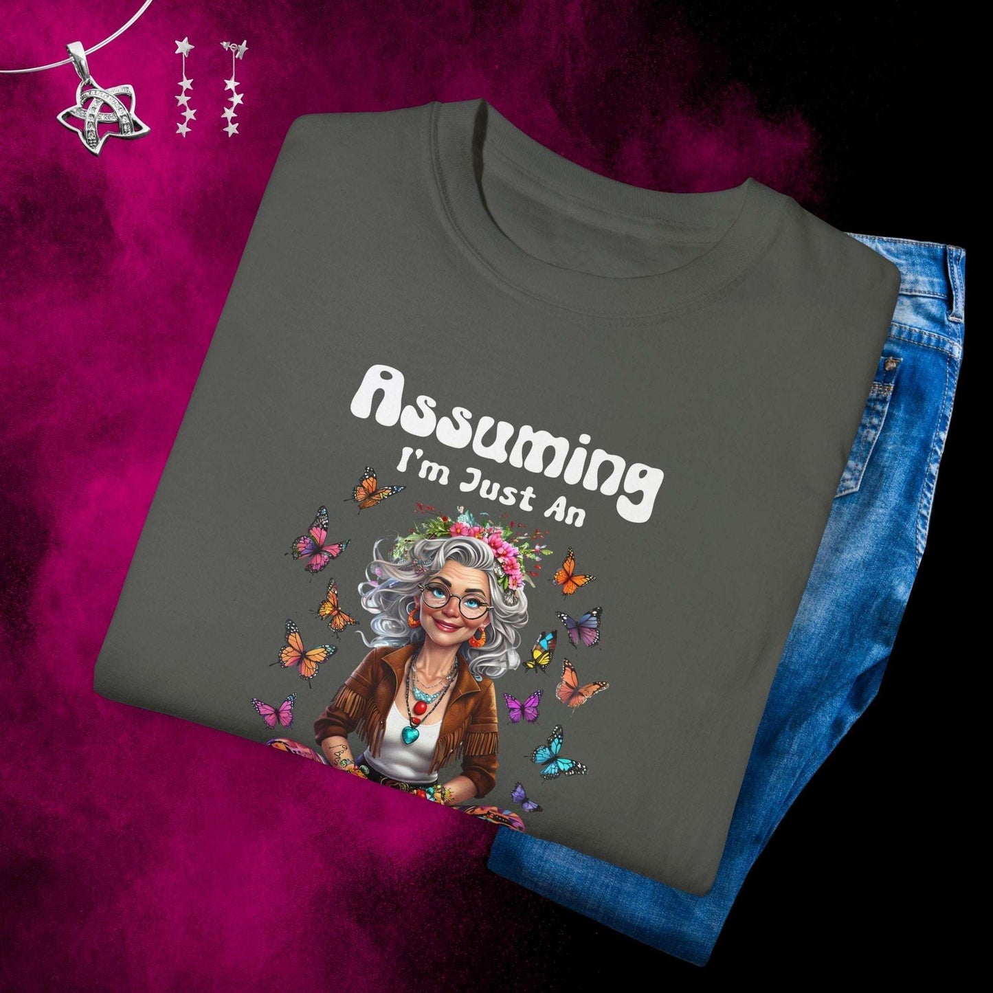 Sarcastic Grandma T-shirt - Fairy Dust Tee Shop