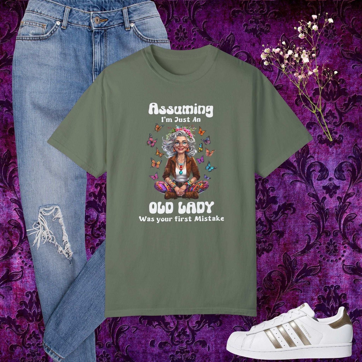 Sarcastic Grandma T-shirt - Fairy Dust Tee Shop