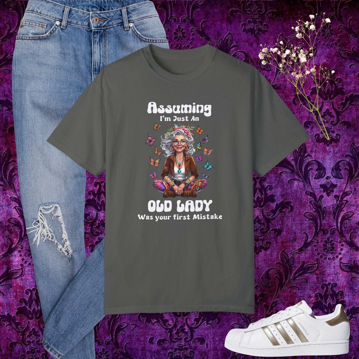 Sarcastic Grandma T-shirt - Fairy Dust Tee Shop