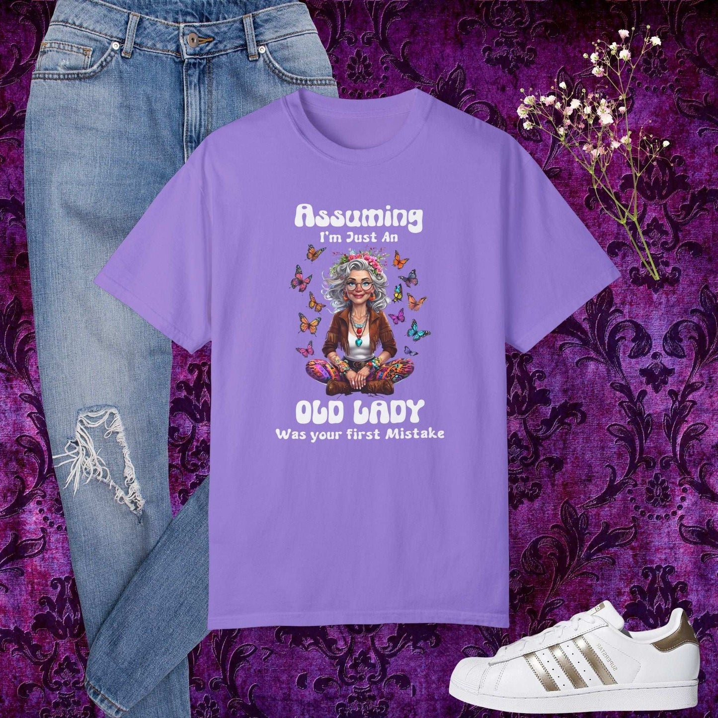 Sarcastic Grandma T-shirt - Fairy Dust Tee Shop