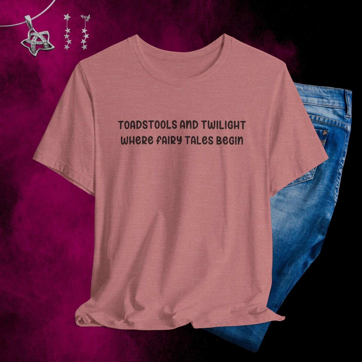 Toadstools and Twilight T-shirt