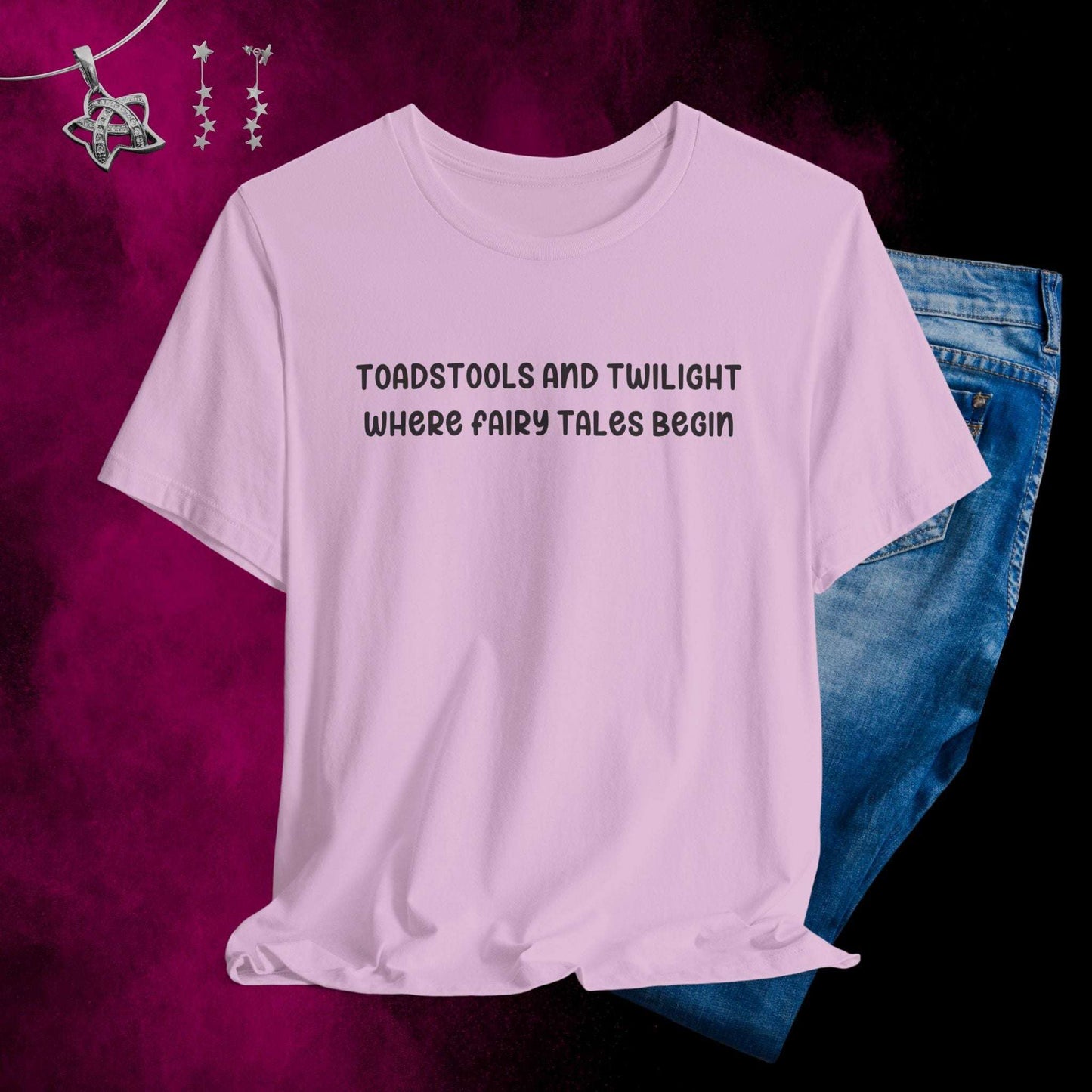 Toadstools and Twilight T-shirt
