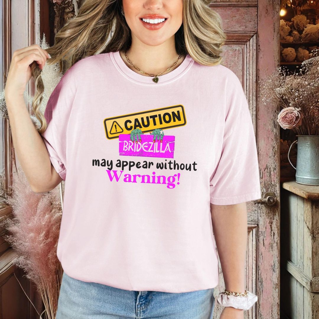 Bridezilla Funny Bride T-shirt