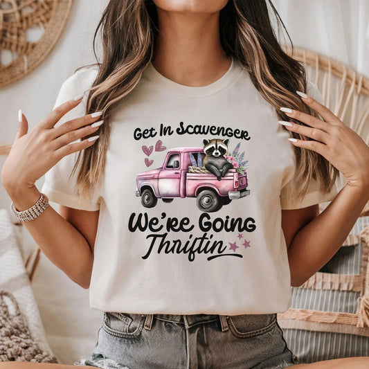 Thrifting Adventure T-shirt