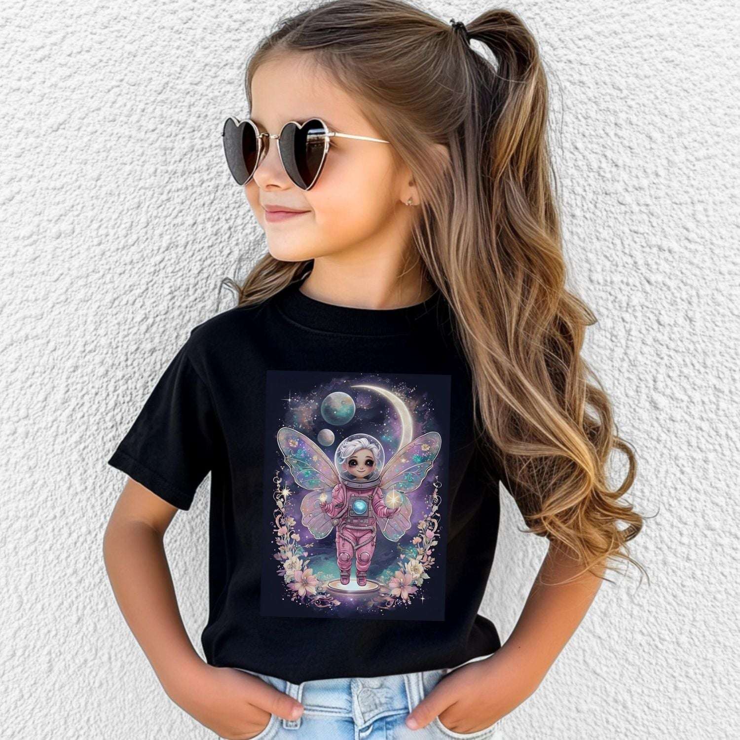 Astronaut Fairy Youth T-shirt - Kids clothes
