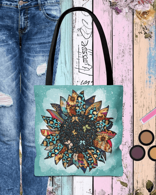 Boho Sunflower Tote Bag - Bags