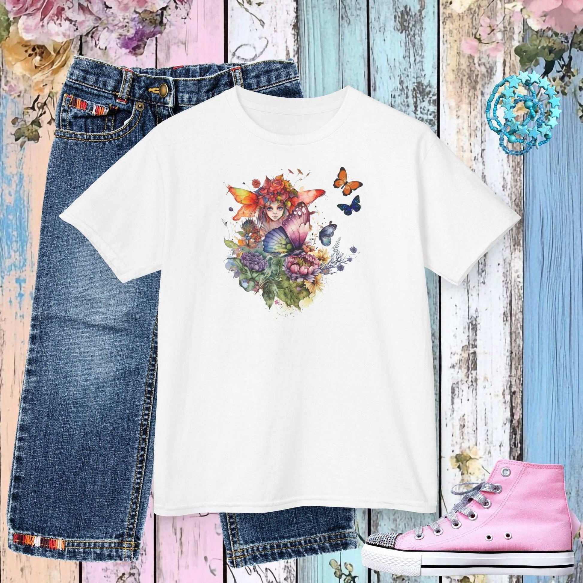 Butterfly Fairy Youth Tee - Fairy Dust Tee Shop