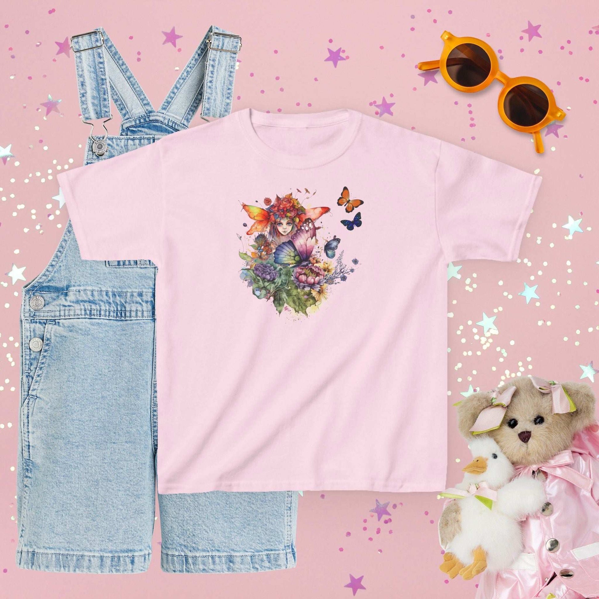 Butterfly Fairy Youth Tee - Fairy Dust Tee Shop