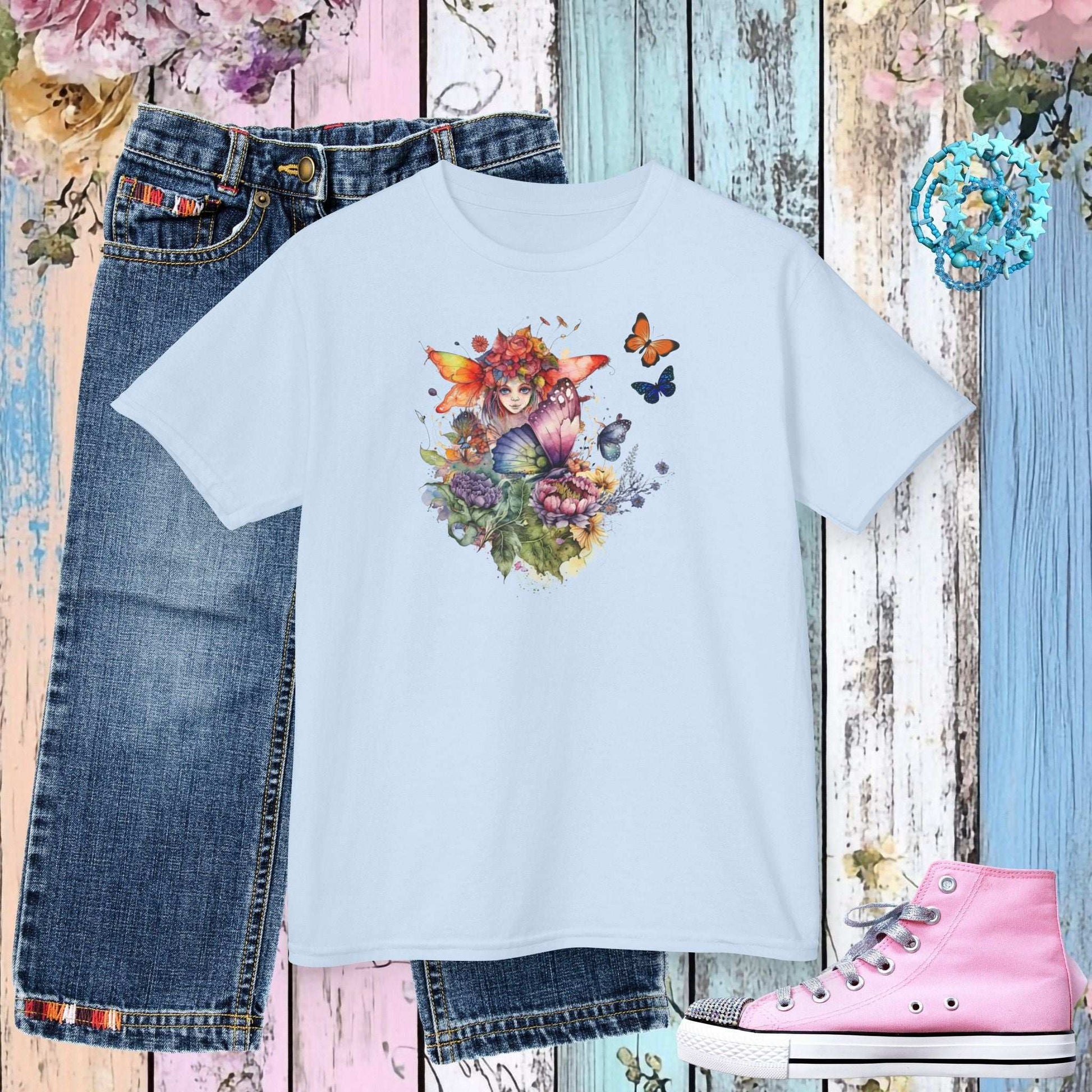 Butterfly Fairy Youth Tee - Fairy Dust Tee Shop