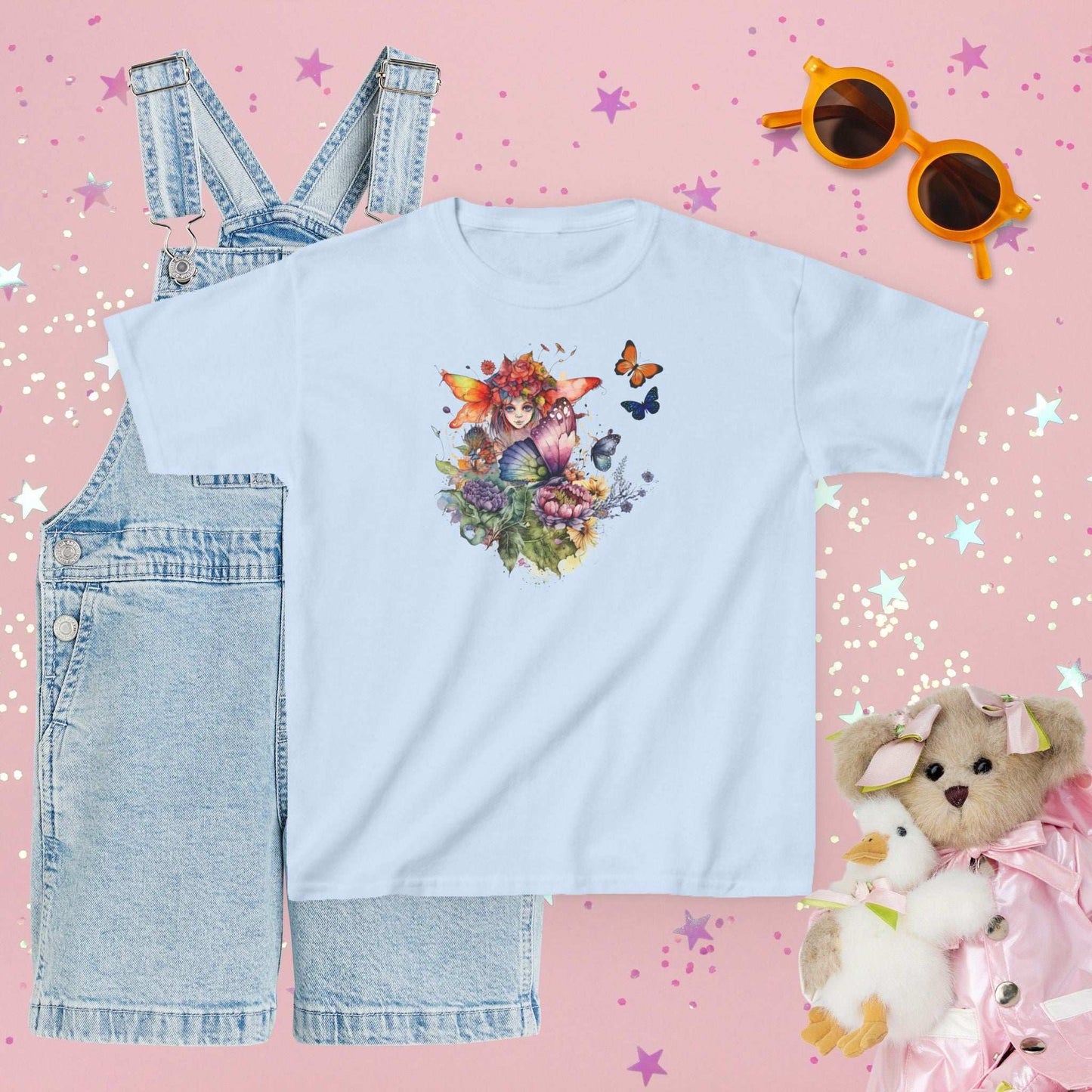 Butterfly Fairy Youth Tee - Fairy Dust Tee Shop