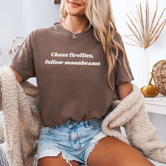 Chase Fireflies T-shirt - Unisex - Fairy Dust Tee Shop