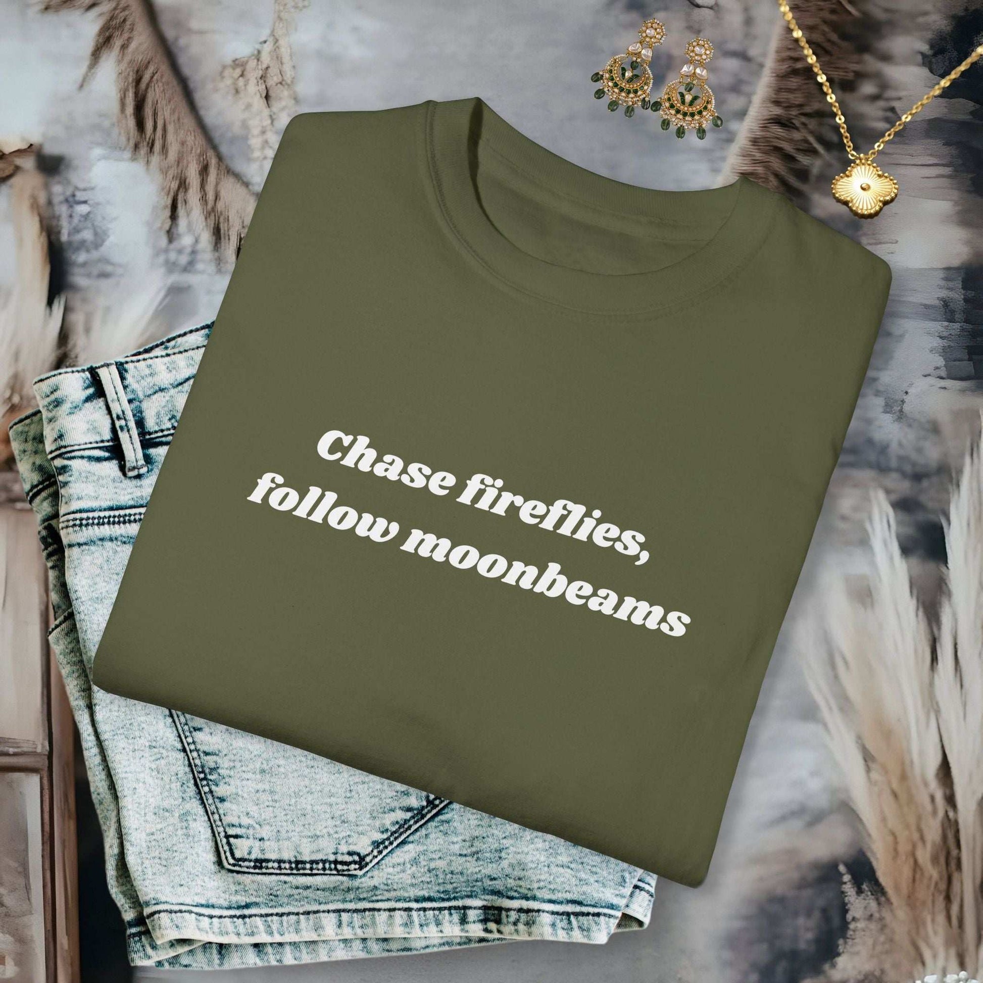 Chase Fireflies T-shirt - Unisex - Fairy Dust Tee Shop
