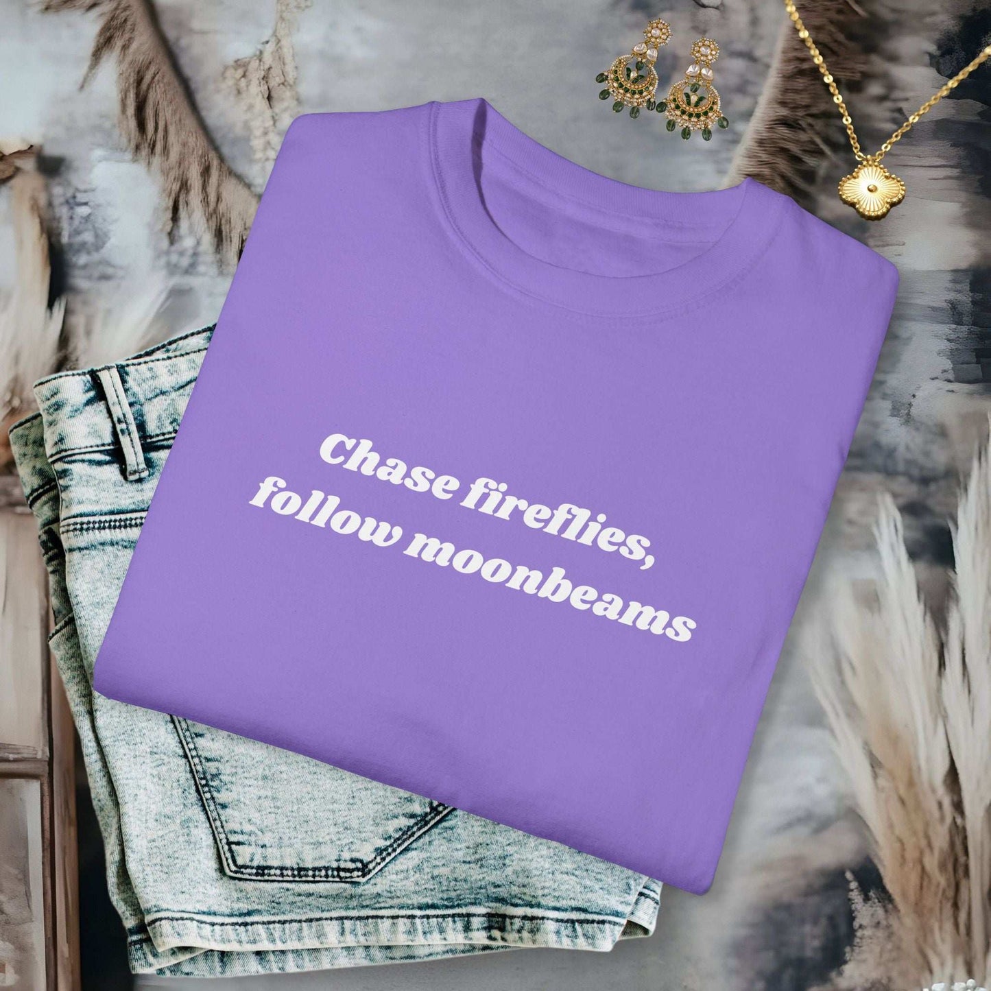 Chase Fireflies T-shirt - Unisex - Fairy Dust Tee Shop