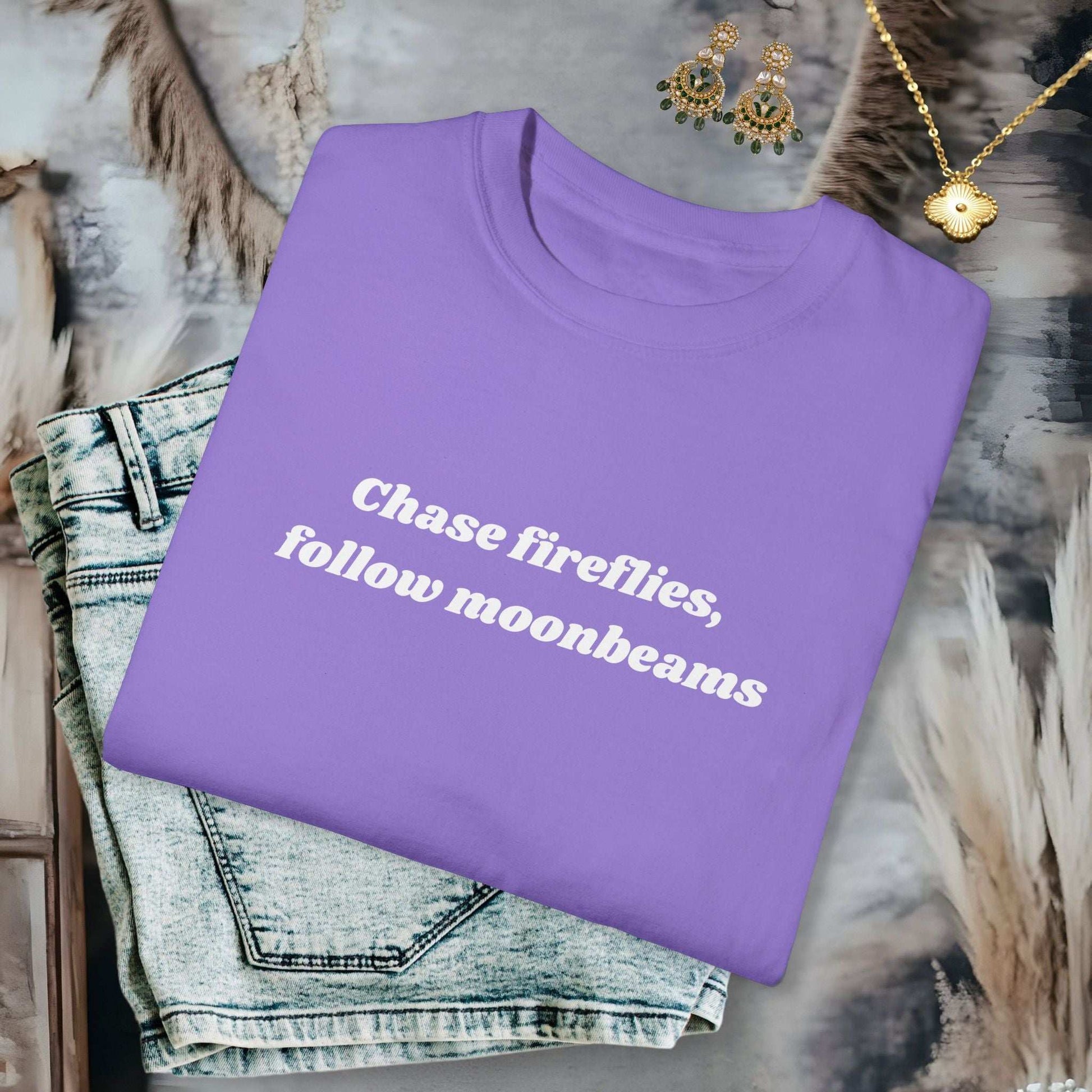 Chase Fireflies T-shirt - Unisex - Fairy Dust Tee Shop