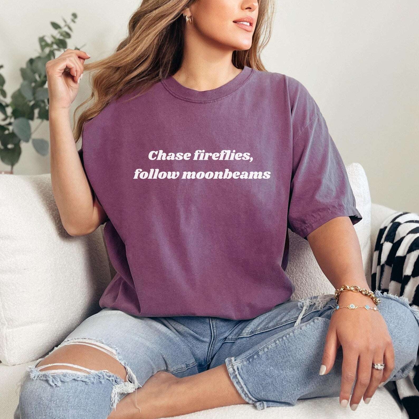 Chase Fireflies T-shirt - Unisex - Fairy Dust Tee Shop