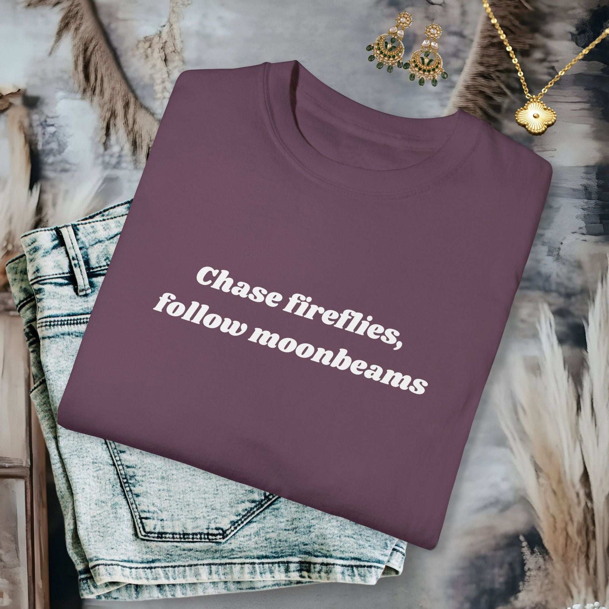 Chase Fireflies T-shirt - Unisex - Fairy Dust Tee Shop