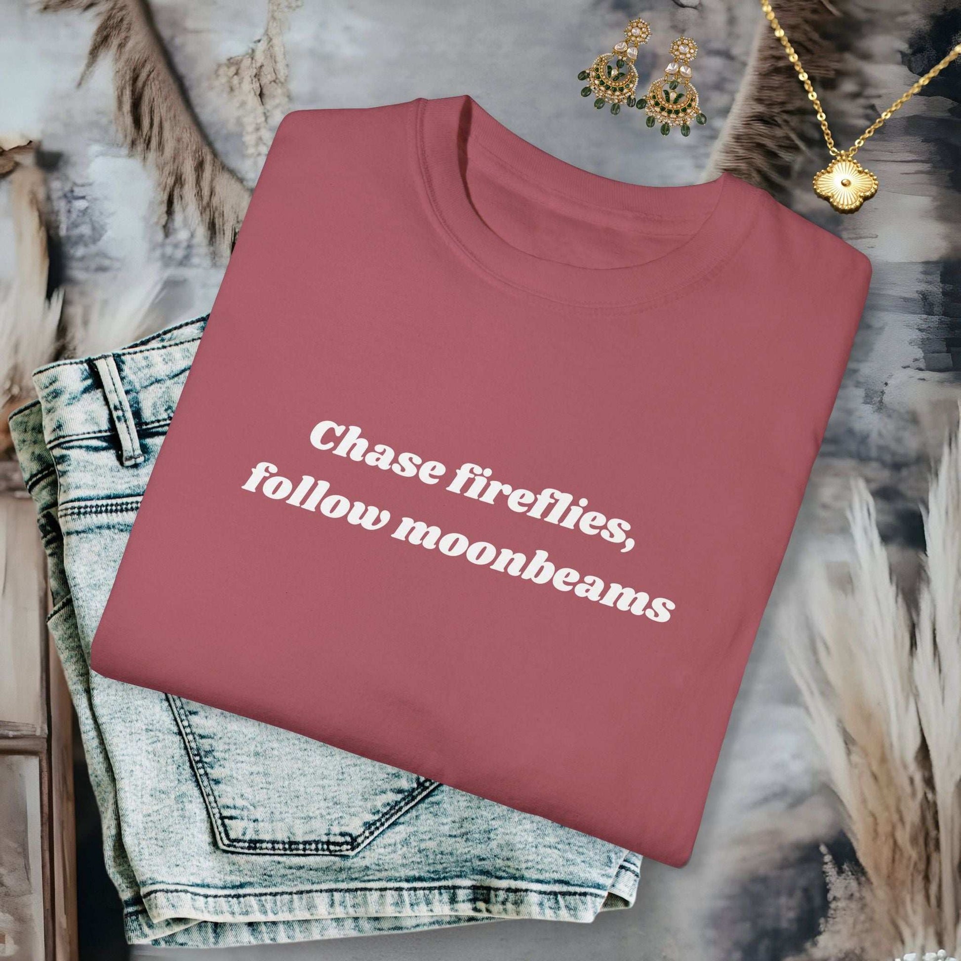Chase Fireflies T-shirt - Unisex - Fairy Dust Tee Shop