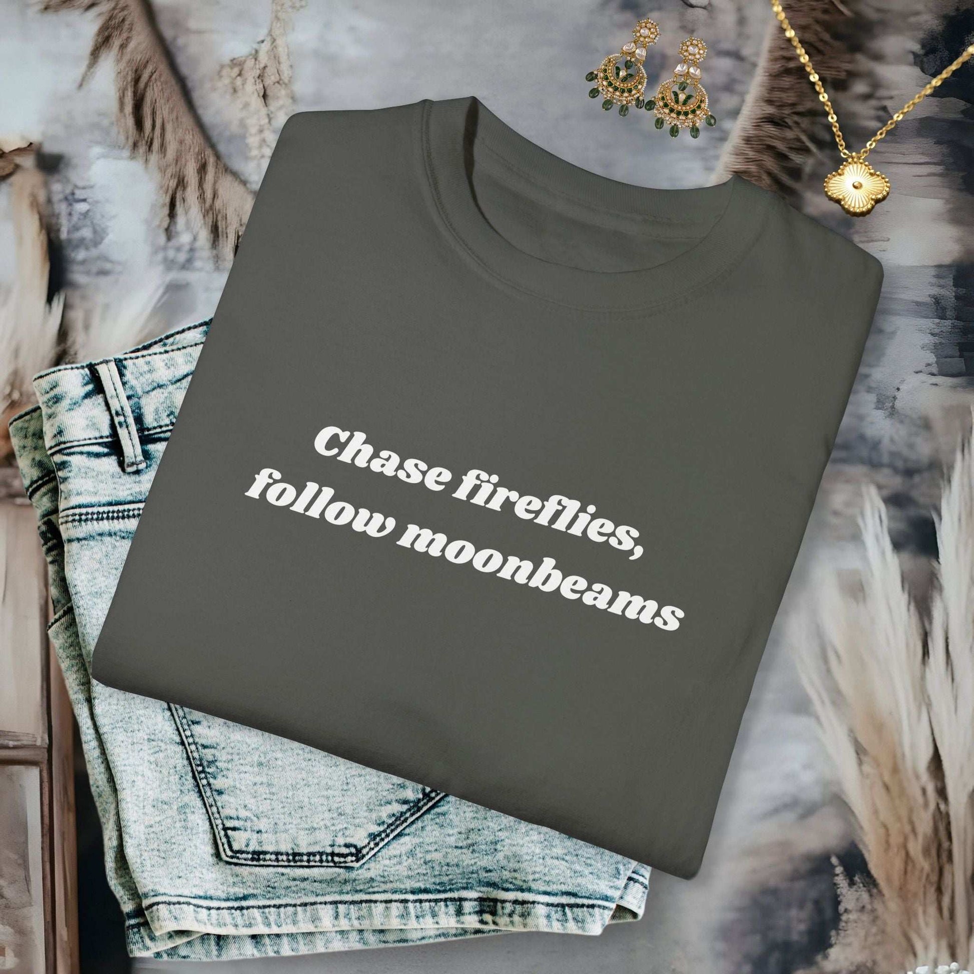 Chase Fireflies T-shirt - Unisex - Fairy Dust Tee Shop