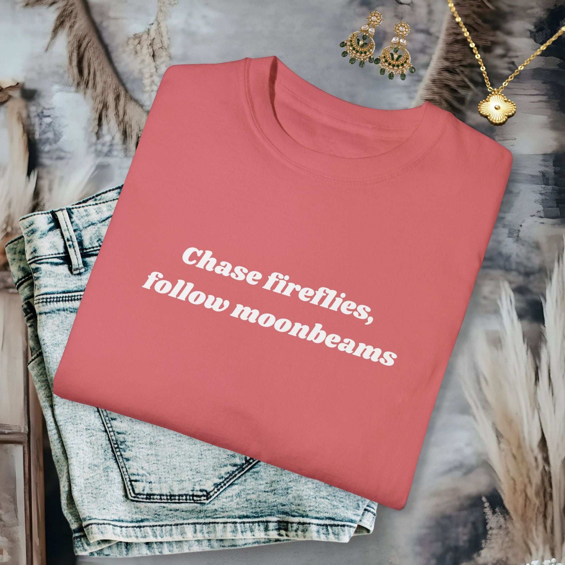 Chase Fireflies T-shirt - Unisex - Fairy Dust Tee Shop