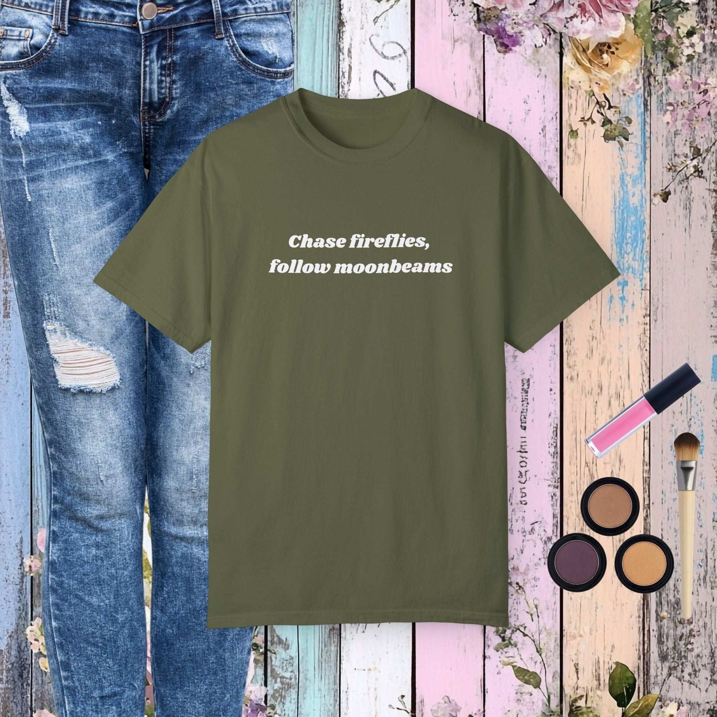 Chase Fireflies T-shirt - Unisex - Fairy Dust Tee Shop