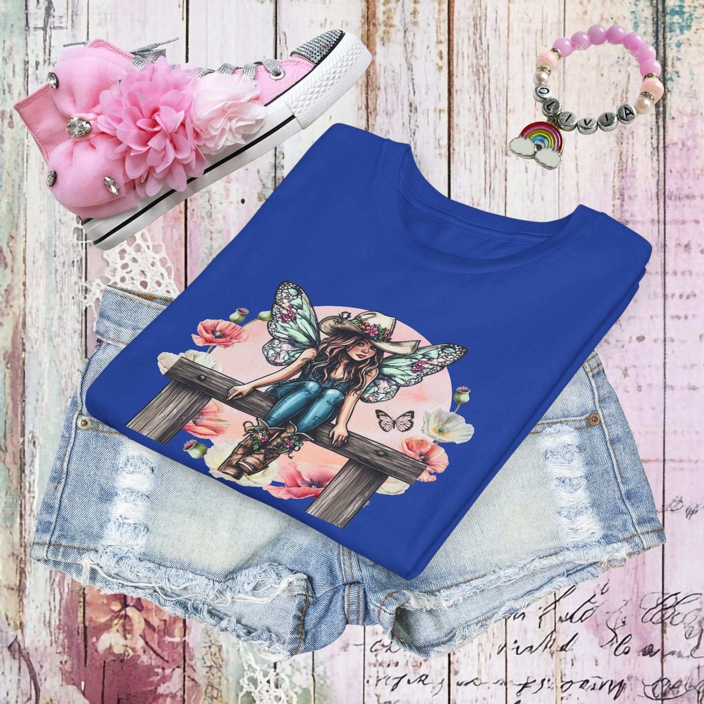 Cowgirl Fairy Youth T-shirt - Fairy Dust Tee Shop
