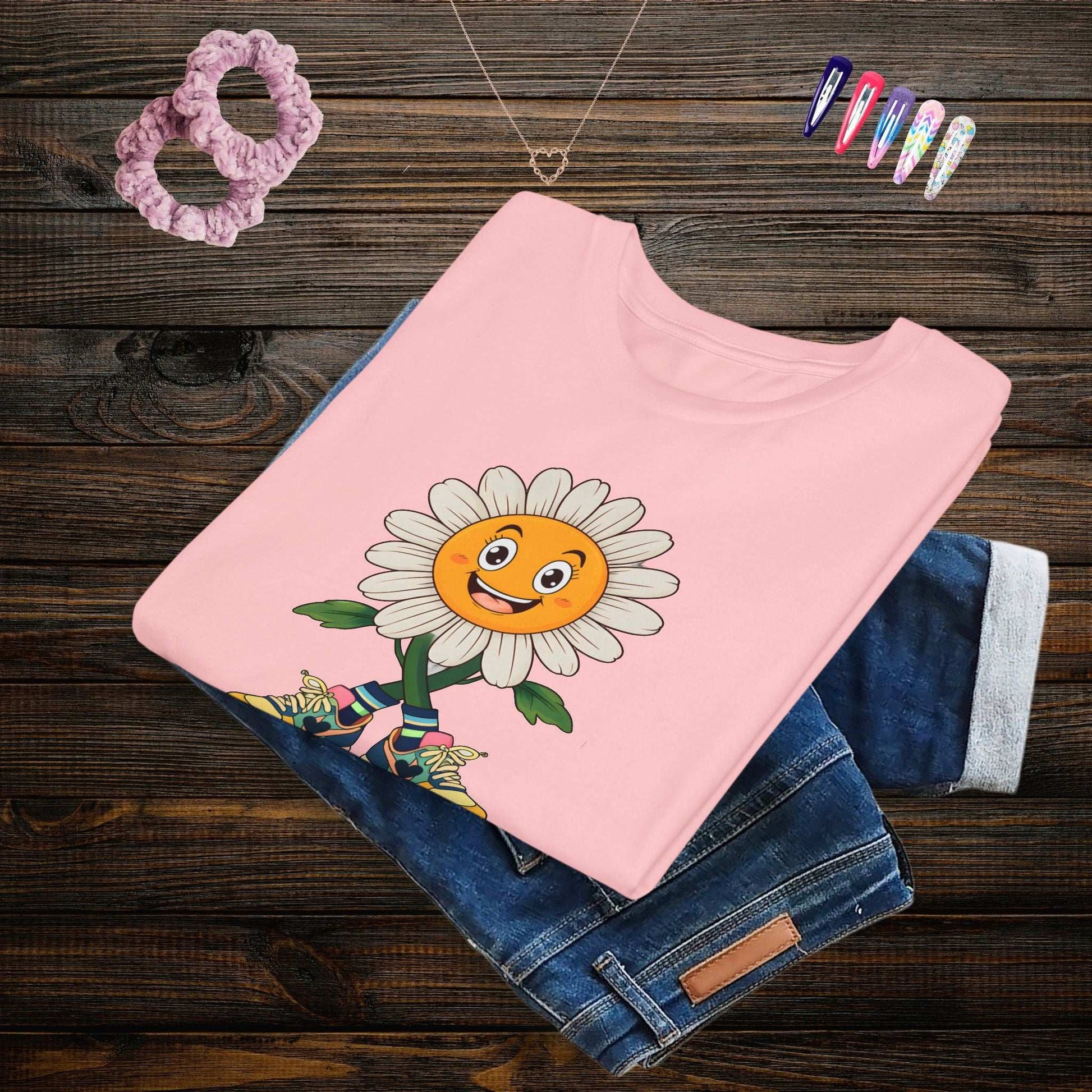 Daisy Smile Youth T-shirt - Fairy Dust Tee Shop