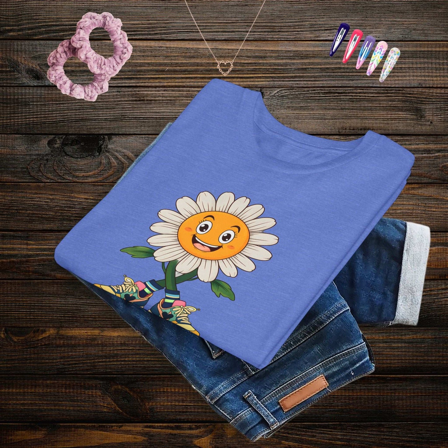 Daisy Smile Youth T-shirt - Fairy Dust Tee Shop