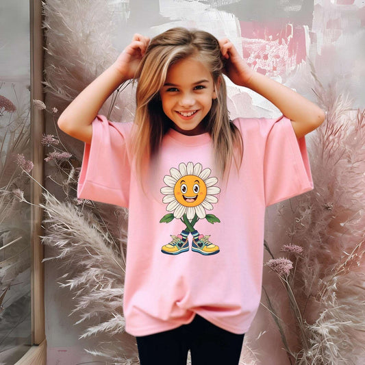 Daisy Smile Youth T-shirt - Fairy Dust Tee Shop