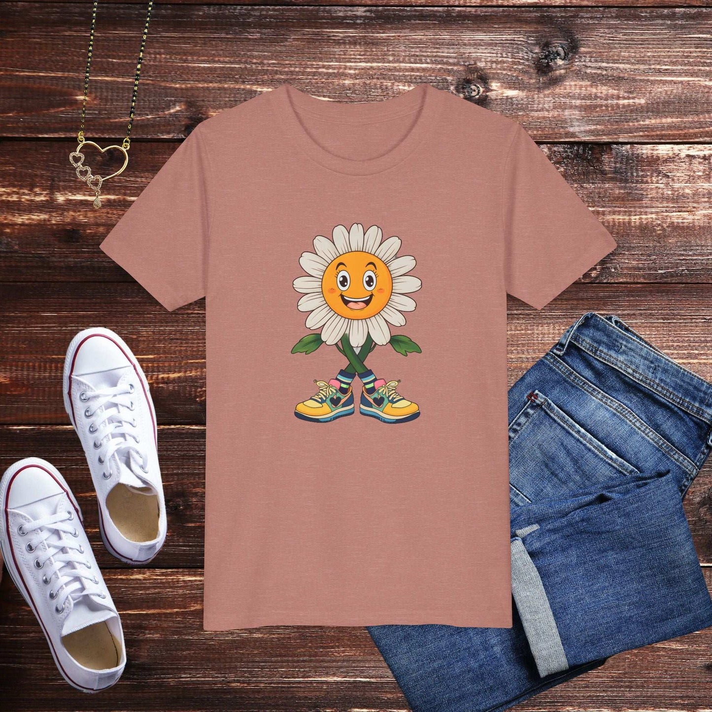 Daisy Smile Youth T-shirt - Fairy Dust Tee Shop